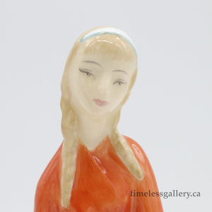 HN2203 Teenager - Vintage Porcelain Figurine by Royal Doulton, circa 1960 (Item# P-8915)-Timeless Gallery