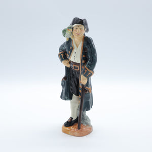 HN2204 Long John Silver - Very Rare - Vintage Porcelain Figurine by Royal Doulton, circa 1960 (Item# P-7886)-Timeless Gallery