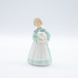 HN2207 Stayed at Home - Vintage Porcelain Figurine by Royal Doulton, circa 1965 (Item# P-6701)-Timeless Gallery