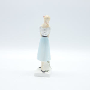 HN2231 Sweet Sixteen - Vintage Porcelain Figurine by Royal Doulton, circa 1960 (Item# P-3230)-Timeless Gallery