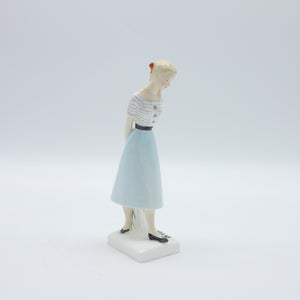 HN2231 Sweet Sixteen - Vintage Porcelain Figurine by Royal Doulton, circa 1960 (Item# P-3230)-Timeless Gallery