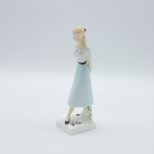 HN2231 Sweet Sixteen - Vintage Porcelain Figurine by Royal Doulton, circa 1960 (Item# P-3230)-Timeless Gallery