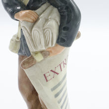 Load image into Gallery viewer, HN2244 Newsboy - Rare - Vintage Porcelain Figurine by Royal Doulton, circa 1960 (Item# P-4455)-Timeless Gallery
