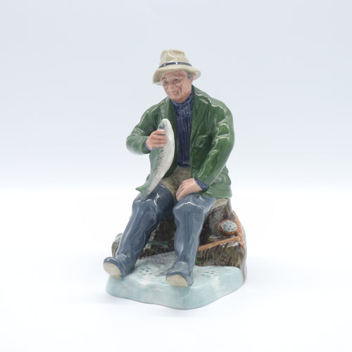 HN2258 A Good Catch - Vintage Porcelain Figurine by Royal Doulton, circa 1980 (Item# P-9539)-Timeless Gallery