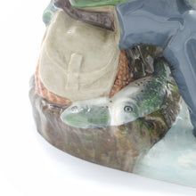 Load image into Gallery viewer, HN2258 A Good Catch - Vintage Porcelain Figurine by Royal Doulton, circa 1980 (Item# P-9539)-Timeless Gallery
