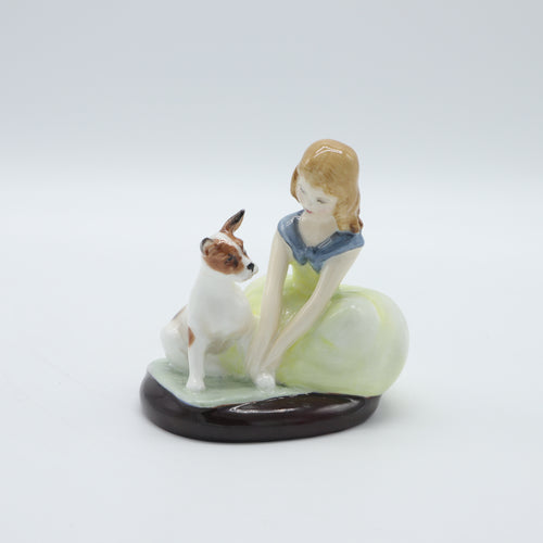 HN2274 Golden Days - Signed - Vintage Porcelain Figurine by Royal Doulton, circa 1970 (Item# P-9195)-Timeless Gallery