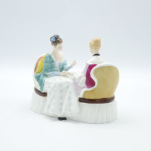 Load image into Gallery viewer, HN2276 Heart to Heart - Popular - Vintage Porcelain Figurine by Royal Doulton, circa 1960 (Item# P-4084)-Timeless Gallery
