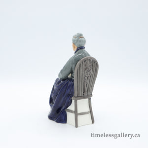 HN2322 Cup of Tea - Vintage Porcelain Figurine by Royal Doulton, circa 1970 (Item# P-6261)-Timeless Gallery