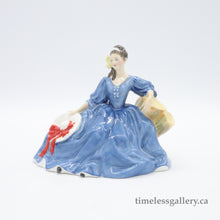 Load image into Gallery viewer, HN2429 Elyse - Vintage Porcelain Figurine by Royal Doulton, circa 1975 (Item# P-4747)-Timeless Gallery
