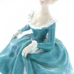 HN2461 Janine - Vintage Porcelain Figurine by Royal Doulton, circa 1975 (Item# P-3573)-Timeless Gallery