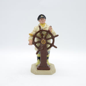 HN2499 Helmsman - Vintage Porcelain Figurine by Royal Doulton, circa 1980 (Item# P-7136)-Timeless Gallery