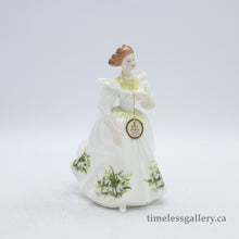 将图片加载到图库查看器，HN2697 January - Vintage Porcelain Figurine by Royal Doulton, dated 1987 (Item# P-7730)-Timeless Gallery
