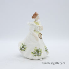 Load image into Gallery viewer, HN2697 January - Vintage Porcelain Figurine by Royal Doulton, dated 1987 (Item# P-7730)-Timeless Gallery
