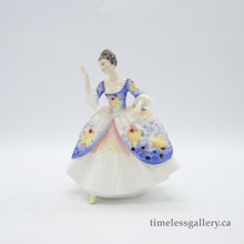 Load image into Gallery viewer, HN2792 Christine - Vintage Porcelain Figurine by Royal Doulton, circa 1980 (Item# P-6601)-Timeless Gallery
