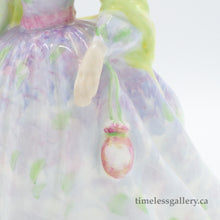 Load image into Gallery viewer, HN2793 Clare - Vintage Porcelain Figurine by Royal Doulton, circa 1980 (Item# P-6577)-Timeless Gallery
