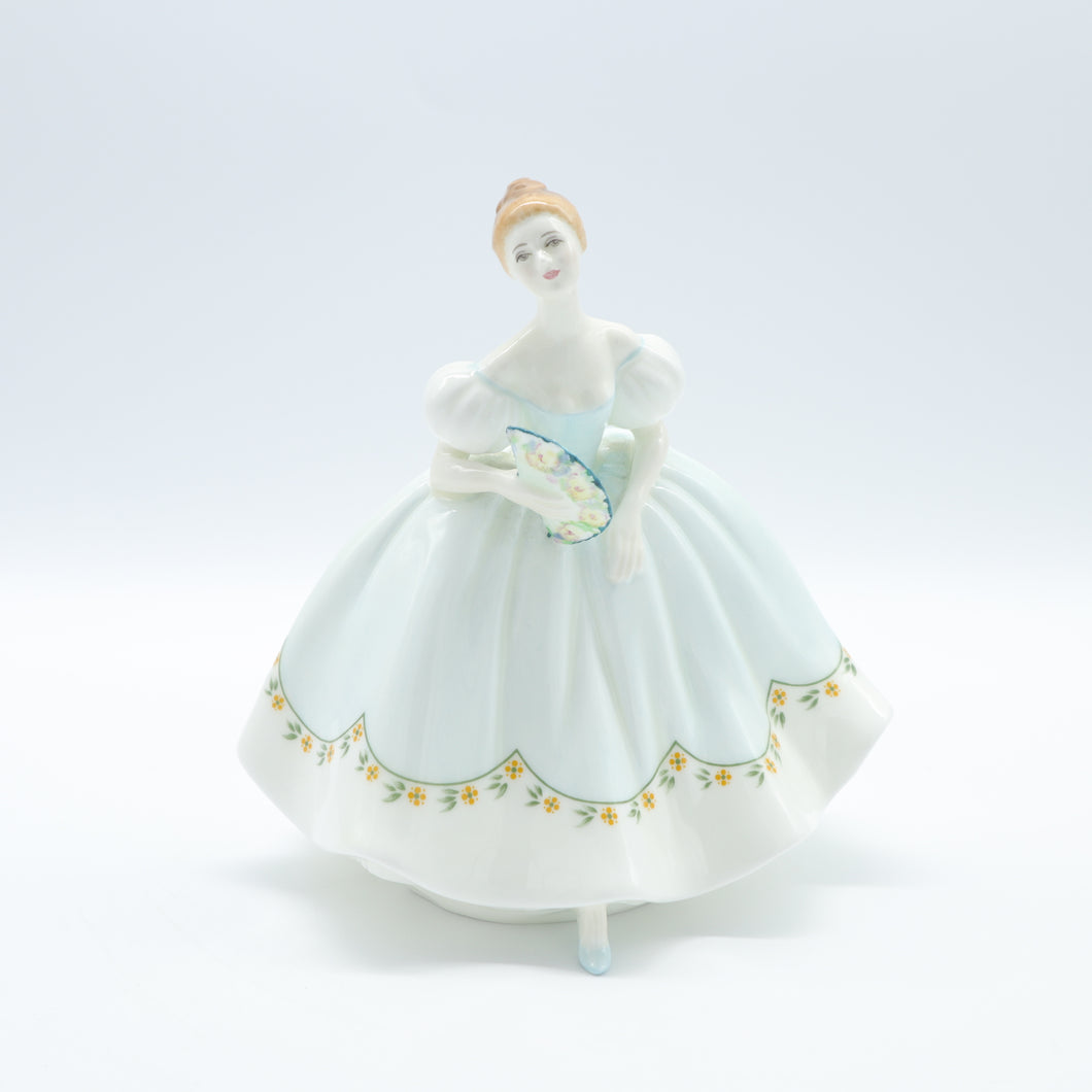 HN2803 First Dance - Popular - Vintage Porcelain Figurine by Royal Doulton, circa 1985 (Item# P-5618)-Timeless Gallery