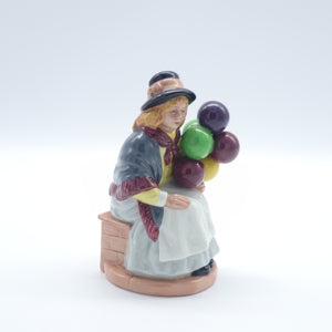 HN2818 Balloon Girl - Popular - Vintage Porcelain Figurine by Royal Doulton, circa 1990 (Item# P-7202)-Timeless Gallery