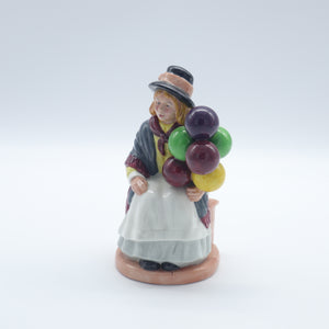 HN2818 Balloon Girl - Popular - Vintage Porcelain Figurine by Royal Doulton, circa 1990 (Item# P-7202)-Timeless Gallery