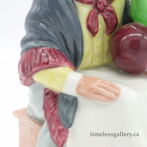 HN2818 Balloon Girl - Vintage Porcelain Figurine by Royal Doulton, circa 1980 (Item# P-1631)-Timeless Gallery