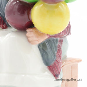 HN2818 Balloon Girl - Vintage Porcelain Figurine by Royal Doulton, circa 1980 (Item# P-1631)-Timeless Gallery