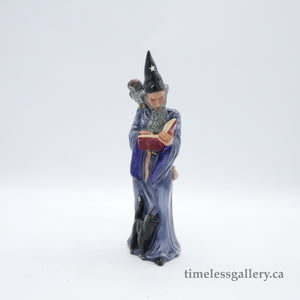 HN2877 Wizard - Vintage Porcelain Figurine by Royal Doulton, circa 1980 (Item# P-8579)-Timeless Gallery