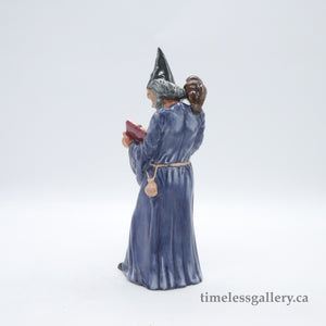 HN2877 Wizard - Vintage Porcelain Figurine by Royal Doulton, circa 1980 (Item# P-8579)-Timeless Gallery