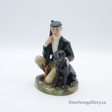 Load image into Gallery viewer, HN2879 Gameskeeper - Vintage Porcelain Figurine by Royal Doulton, circa 1990 (Item# P-6026)-Timeless Gallery
