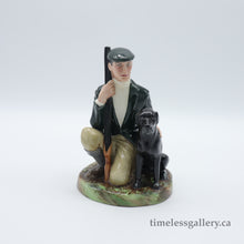 Load image into Gallery viewer, HN2879 Gameskeeper - Vintage Porcelain Figurine by Royal Doulton, circa 1990 (Item# P-6026)-Timeless Gallery
