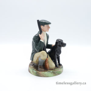 HN2879 Gameskeeper - Vintage Porcelain Figurine by Royal Doulton, circa 1990 (Item# P-6026)-Timeless Gallery