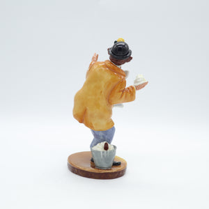 HN2890 Clown - Vintage Porcelain Figurine by Royal Doulton, circa 1980 (Item# P-3377)-Timeless Gallery