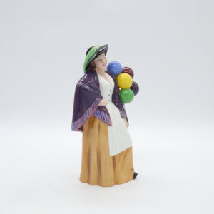 HN2935 Balloon Lady - Vintage Porcelain Figurine by Royal Doulton, circa 1990 (Item# P-3090)-Timeless Gallery