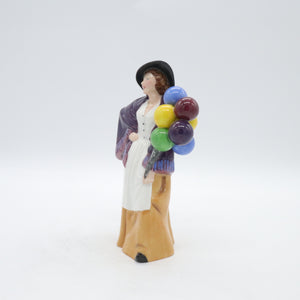 HN2935 Balloon Lady - Vintage Porcelain Figurine by Royal Doulton, circa 1990 (Item# P-3090)-Timeless Gallery