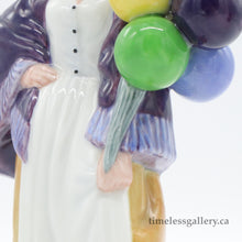 Load image into Gallery viewer, HN2935 Balloon Lady - Vintage Porcelain Figurine by Royal Doulton, circa 1990 (Item# P-6961)-Timeless Gallery
