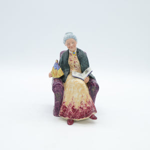 HN2942 Prized Possession - Signed - Vintage Porcelain Figurine by Royal Doulton, dated 1982 (Item# P-3832)-Timeless Gallery