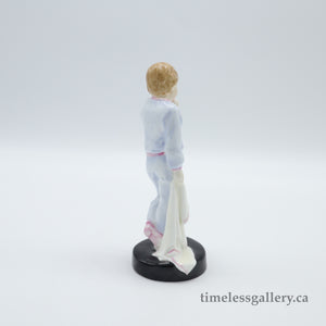 HN2953 Sleepy Darling - Vintage Porcelain Figurine by Royal Doulton, dated 1981 (Item# P-4408)-Timeless Gallery