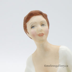 HN2961 Carol - Vintage Porcelain Figurine by Royal Doulton, circa 1985 (Item# P-9497)-Timeless Gallery