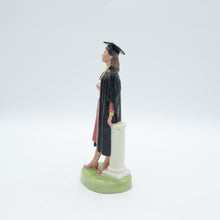 将图片加载到图库查看器，HN3016 Graduate - Girl Version - Vintage Porcelain Figurine by Royal Doulton, circa 1990 (Item# P-5431)-Timeless Gallery
