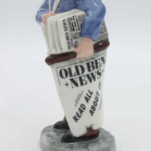 HN3190 Old Ben - Limited Edition - Vintage Porcelain Figurine by Royal Doulton, dated 1990 (Item# P-3973)-Timeless Gallery