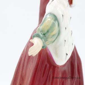 HN3232 Anne Boleyn - Limited Edition - Vintage Porcelain Figurine by Royal Doulton, dated 1990 (Item# P-4513)-Timeless Gallery