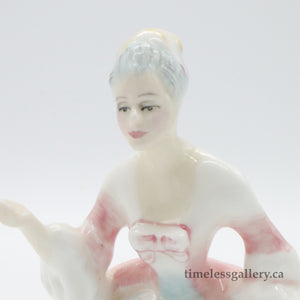 HN3310 Diana - Vintage Porcelain Figurine by Royal Doulton, circa 1995 (Item# P-8470)-Timeless Gallery