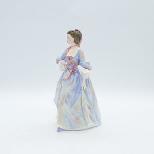 HN3319 Mrs. Hugh Bonfoy - Limited Edition - Vintage Porcelain Figurine by Royal Doulton, dated 1992 (Item# P-2412)-Timeless Gallery