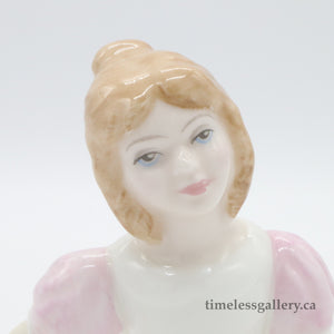 HN3326 September - Vintage Porcelain Figurine by Royal Doulton, circa 1995 (Item# P-2832)-Timeless Gallery