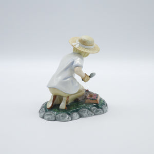 HN3401 Gardening Time - Vintage Porcelain Figurine by Royal Doulton, circa 1992 (Item# P-8691)-Timeless Gallery