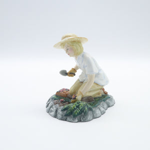 HN3401 Gardening Time - Vintage Porcelain Figurine by Royal Doulton, circa 1992 (Item# P-8691)-Timeless Gallery