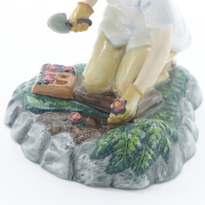 HN3401 Gardening Time - Vintage Porcelain Figurine by Royal Doulton, circa 1992 (Item# P-8691)-Timeless Gallery