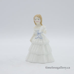 HN3407 Julie - Vintage Porcelain Figurine by Royal Doulton, circa 1995 (Item# P-7644)-Timeless Gallery