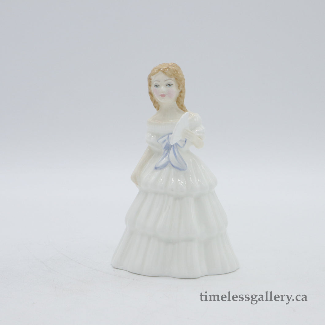 HN3407 Julie - Vintage Porcelain Figurine by Royal Doulton, circa 1995 (Item# P-7644)-Timeless Gallery