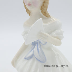 HN3407 Julie - Vintage Porcelain Figurine by Royal Doulton, circa 1995 (Item# P-7644)-Timeless Gallery