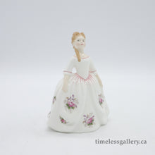 Load image into Gallery viewer, HN3481 Lavender Rose - Vintage Porcelain Figurine by Royal Doulton, circa 1995 (Item# P-7712)-Timeless Gallery
