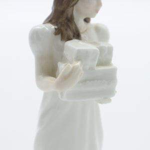 HN3493 Christmas Parcels - Vintage Porcelain Figurine by Royal Doulton, circa 1995 (Item# P-8468)-Timeless Gallery